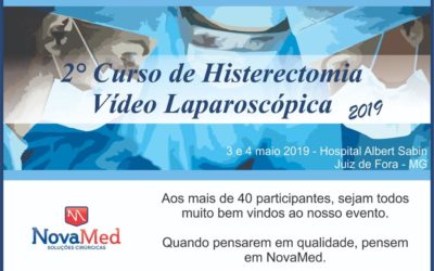 2º Curso de Histerectomia Vídeo Laparoscópia Novamed 2019
